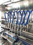 Sunflower Oil 6 Head Filling Machine 1000bph , 2.5kw 100ml Bottle Filling