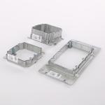 UL Listed Galvanized Steel outlet box mud ring one gang to three gang axwill