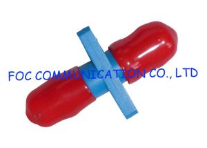Wholesale ST Simplex Fiber Optic Adapter Plastic Housing Zirconia Ceramic Sleeve Low Loss from china suppliers