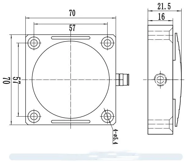 High Quality Pedal Force Sensor Load Cell 200kg for Detecting Braking Force of Car Brake