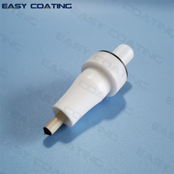 Electrostatic manual and automatic powder gun round nozzles set complete PTFE material 1008150