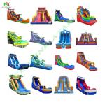 Customized Outdoor Kids Adults Party Jumping Bouncy Castle Water Slide Toboggan