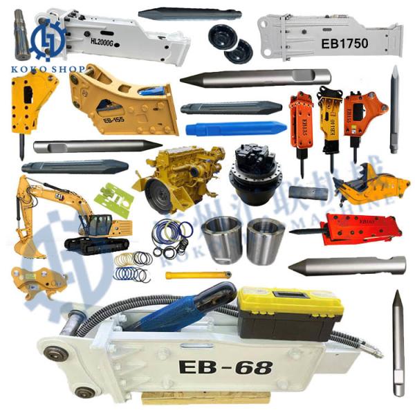 Excavator Spare Part Hydraulic Hammer Breaker For MKB1400N MKB1500 MKB1600