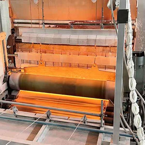 125Tpd Automatic Pattern Glass Calender New Pattern Glass Processing Machine for Decorative Applications
