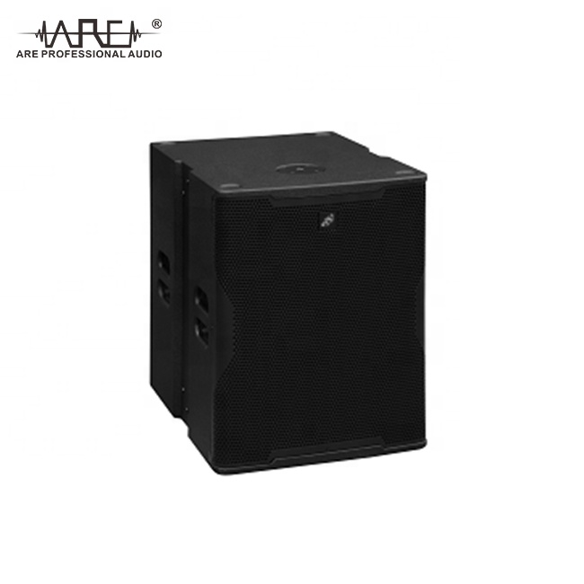 ARE Audio Line Array Speaker PA System with Eight Single 10" Full Range and Four 18" Bandpass Subwoofers