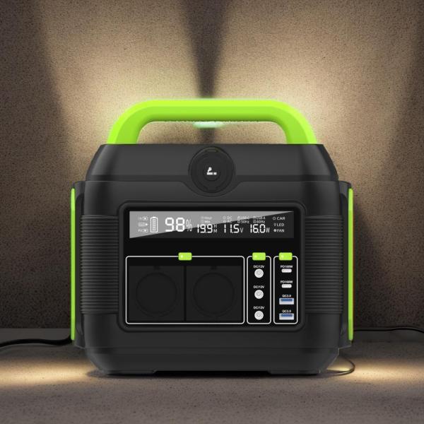 Outdoor Camping Travel RV Energy Storage Power Station Multi-Function Output 600W Mobile Power Station Balcony Charging Treasure Generator