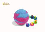 Litchi Fizzy Kids Surprise Bath Bombs Inside Organic Gift Set for Kids Fun