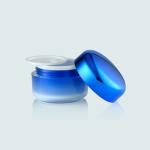 Beauty Container Plastic Cosmetic Jars For Skin Care Cream With Lids Cap GR716A