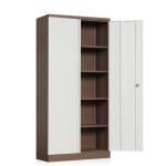Office 2 Door File Cabinet Steel Handle Double Door Filing Cabinet