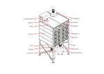 Vacuum Cleaner Downflow Industrial Dust Removal Vertical Cartridge