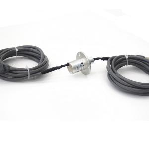 Wholesale RJ45 Connector IP55 250rpm 100M Ethernet Capsule Slip Ring from china suppliers