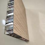 ISO9001 750x1150mm HPL Honeycomb Panel 4mm 6mm Side Length