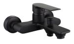 Single Handle Kitchen Faucet Ceramic Cartridge Black Resin Coated Finishing Taps