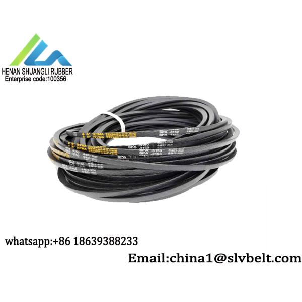 SPA13N Mechanical Transmission Rubber Belt Wedge Wrapped Length 187''-197''
