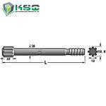 Underground Mining Drill Shank Adapter HL 500F , HL510F