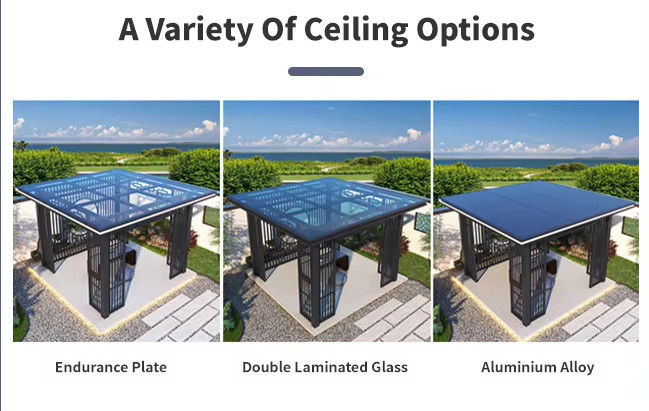 Aluminum Alloy Gazebo – Durable, Smart, and Versatile Outdoor Solution