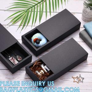 Wholesale Rectangle Drawer Kraft Boxes Small Cardboard Present Packaging Boxes For Party Favor Treats, Candy And Jewelry Crafts from china suppliers