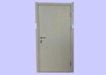 UL/BS Certified Single Leaf Laminating Wood Fire Door With Steel Frame For Hotel