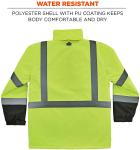280GSM Polar Fleece High Visibility Safety Winter Jacket EN20471 EN1150