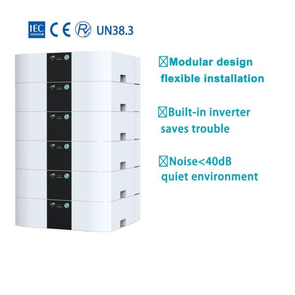 224-292V High Voltage Battery with 12kw Hybrid Inverter for All-in-one Home Energy Storage
