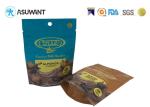 Gravure Printing Mylar Food Storage Bags Top Zipper Plastic 3 Side Seal Bag