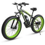 16AH 26 Inch Fat Tire Electric Bike 80km Pedal Assist Mode ODM