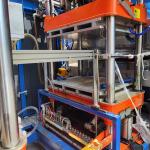 Used Automatic Three Station Vacuum Forming Machine For Pet Food Containers