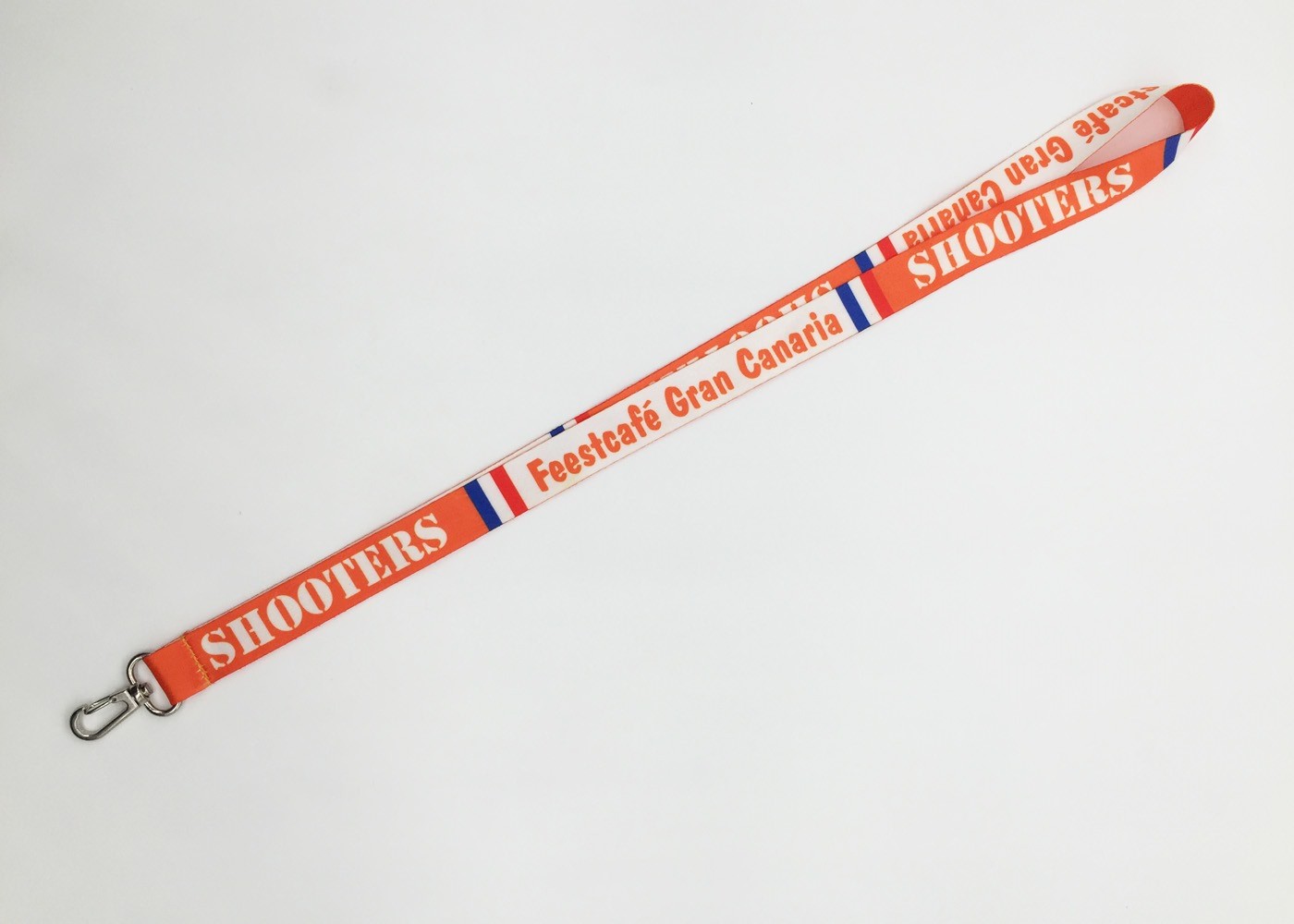 Popular heat transfer printing lanyards with plastic backle for exhibitions