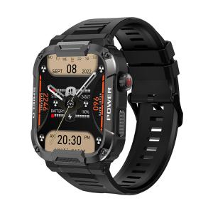 Wholesale Anti Smashing Military Ip68 Waterproof Watch Rugged With Bluetooth Calling from china suppliers