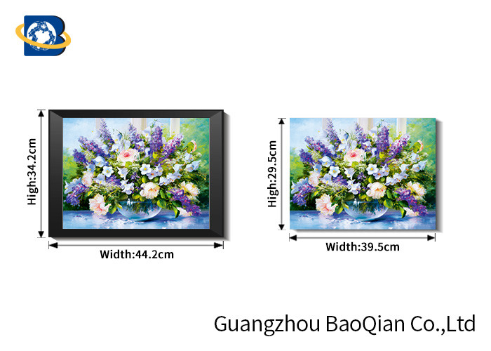 Beautiful Flower 3d Stereograph Printing , 3d Customized Printing Sevice