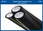 4*35 4*50 ABC Low Voltage Aerial Bundled Cable PE Insulation Aerial Insulation