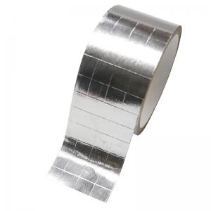 Wholesale 2 Way FSK Waterproof Aluminium Tape Solvent Acrylic HVAC Reinforced High Temp Foil Tape from china suppliers