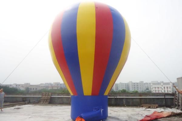 Custom 5m Inflatable Ground Advertising Balloons Banners for Outdoor Events