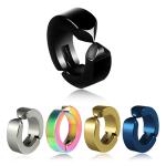 Ear Clip Non Piercing Earrings Fake Earrings for Men Circle Round Earring