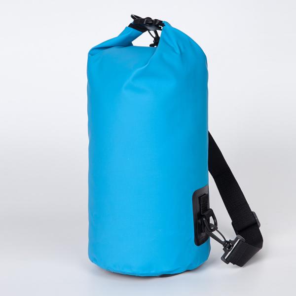 18*40CM Blue PVC Tarpaulin Drybag Seal Camping Beach Rafting Overboard