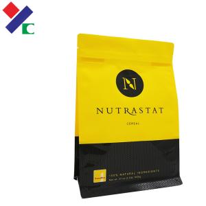 Wholesale Flat Bottom Biodegradable Packaging Bags Laminated Pouch For Coffee Bean Packaging from china suppliers