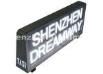 Energy Saving taxi top led display / P5 SMD2727 taxi advertising signs