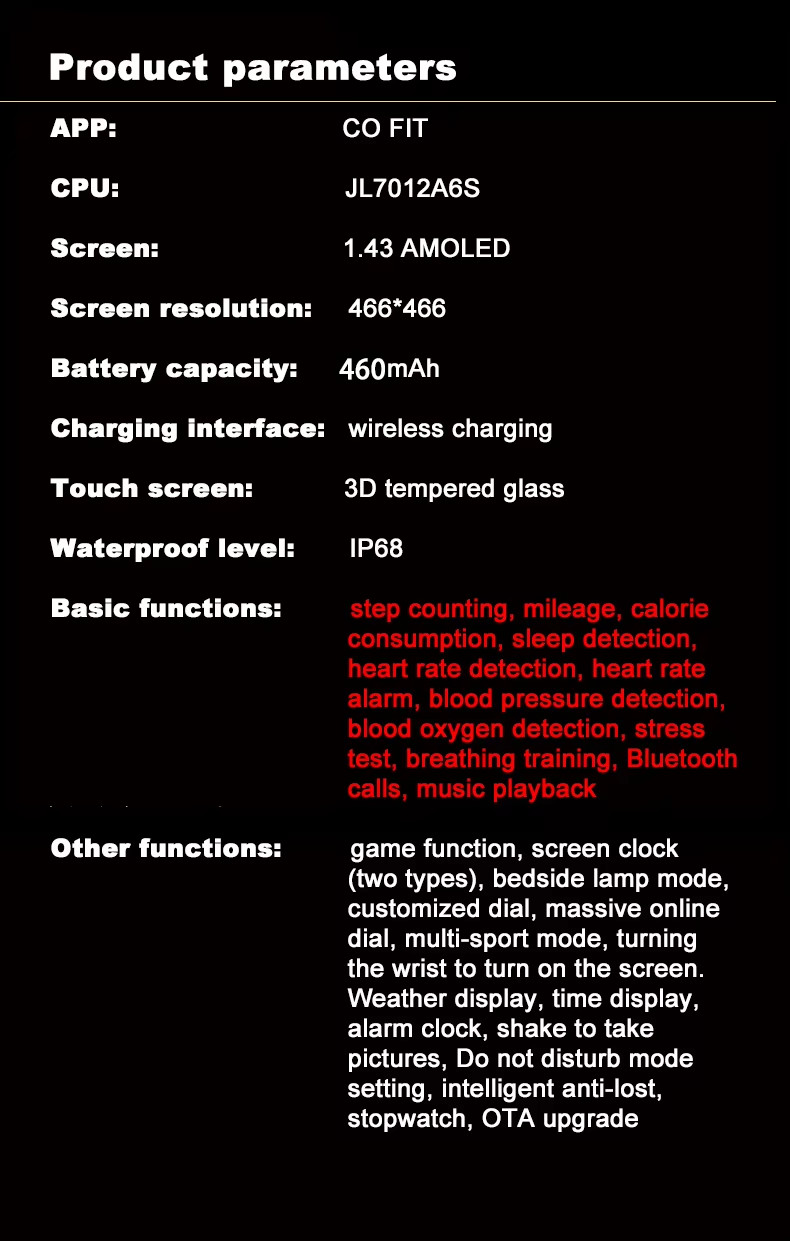 Amoled Round Rugged Waterproof Outdoor Smartwatch Contactless R1 Pro