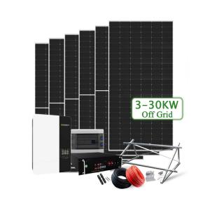 Wholesale 5000w 5kw 10kw 20kw Solar Panel Energy System for European Homes NO Installation Cost from china suppliers
