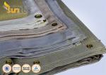 Heavy Duty Vermiculite Coated Fiberglass Industrial Welding Fire Blanket Roll