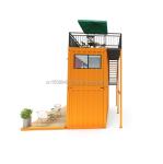 Other Wall 50/75/100mm Wave Sandwich Panel 20FT 40FT Prefab Mini Pop-up Shop