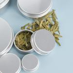 5ml Aluminum Food Cans 3g Silver Screw Thread Sealing Empty Tea Cans