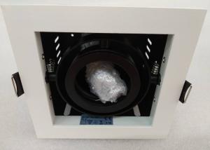 Wholesale AC 12V LED Recessed Downlight , White Trim IP20 Max 50W GU5.3 Base MR16 Gimbal Recessed Light from china suppliers
