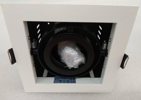 AC 12V LED Recessed Downlight , White Trim IP20 Max 50W GU5.3 Base MR16 Gimbal