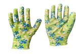 Petro Chemical Garden Work Gloves , Oil Proof Nitrile Garden Gloves