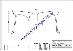 Wholesale TM221003 22X10 inches forged wheels monoblock wheels blanks Dimple style barrel and rims from china suppliers