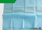 Surgical Disposable Bed Cover Sheet , Non Sticking Hotel Bed Sheets 60''X104''