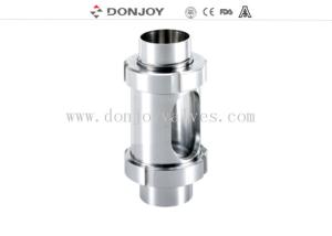Wholesale Sanitary Sight Glass Aseptic Zero Dead Conner Stainless Steel Sight Glass With Protective Sleeve from china suppliers