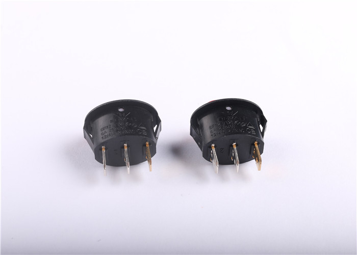 3 Way 3P Red Button T85 Oval Rocker Switch With Various Levers And Terminals