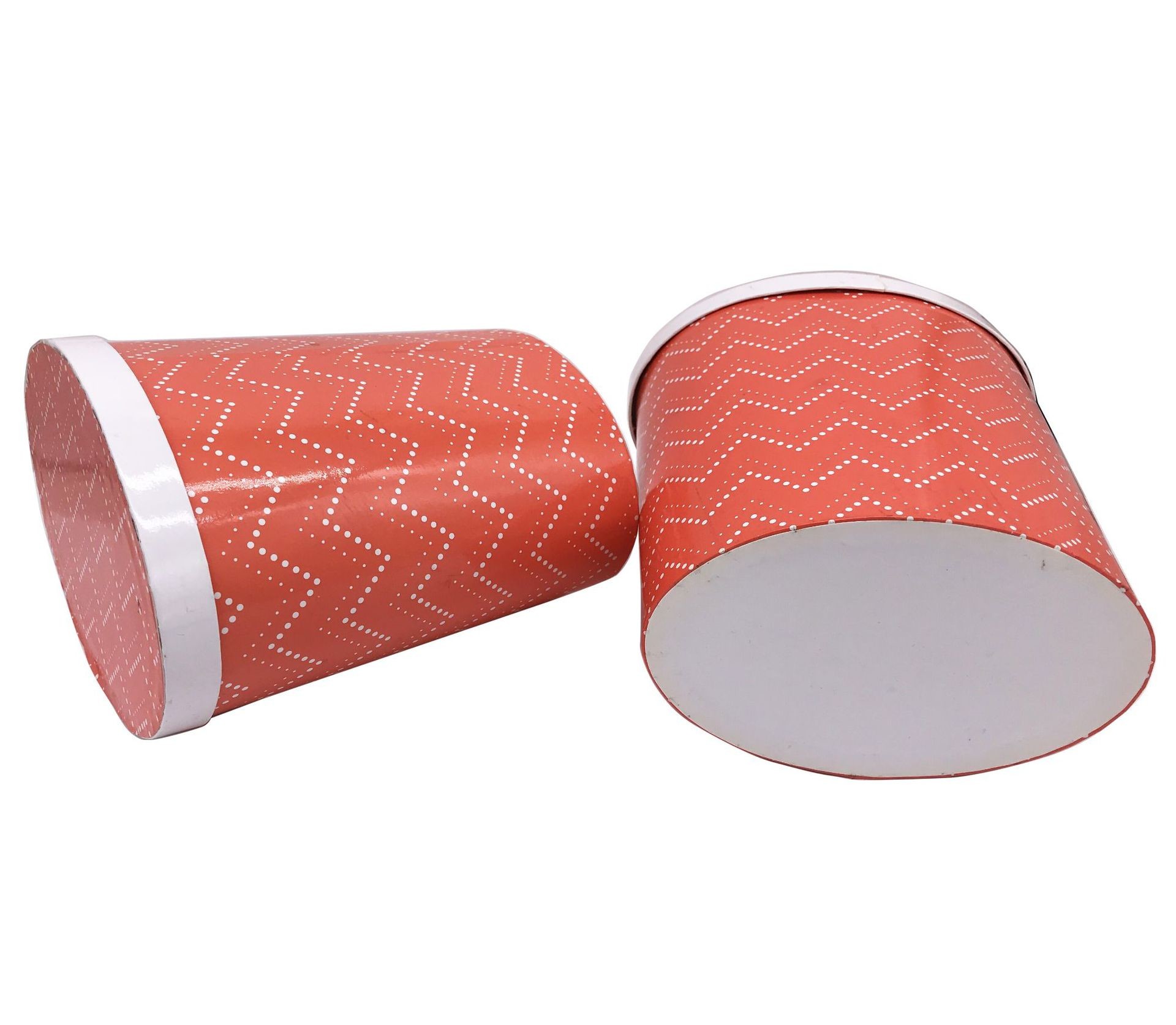Custom Cardboard Round Box Oval Tube Containers Packing For Wine Storage